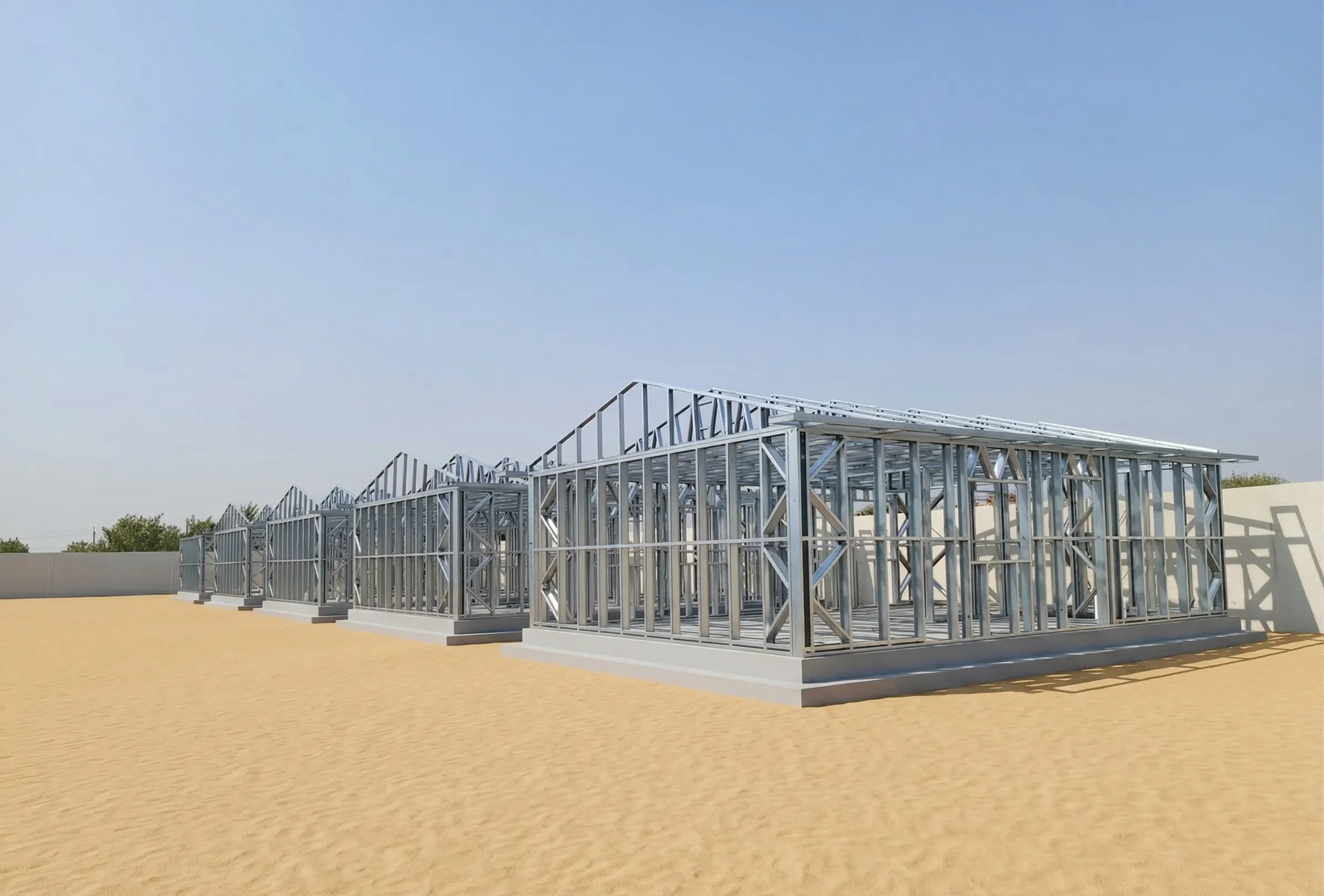 Steel Factory Buildings and Manufacturing Facilities