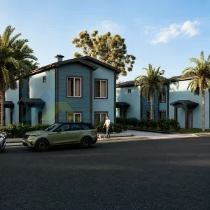 Karınca Prefabrik 111 m² Ahenk hafif çelik ev modeli dış cephe görünümü