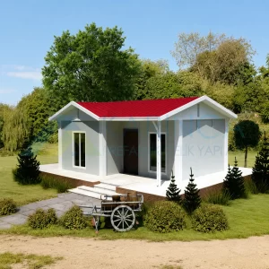 45 m2 KP 101 prefabrik ev görseli