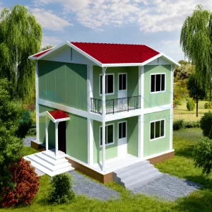 92 m2 KP 201 prefabrik ev görseli