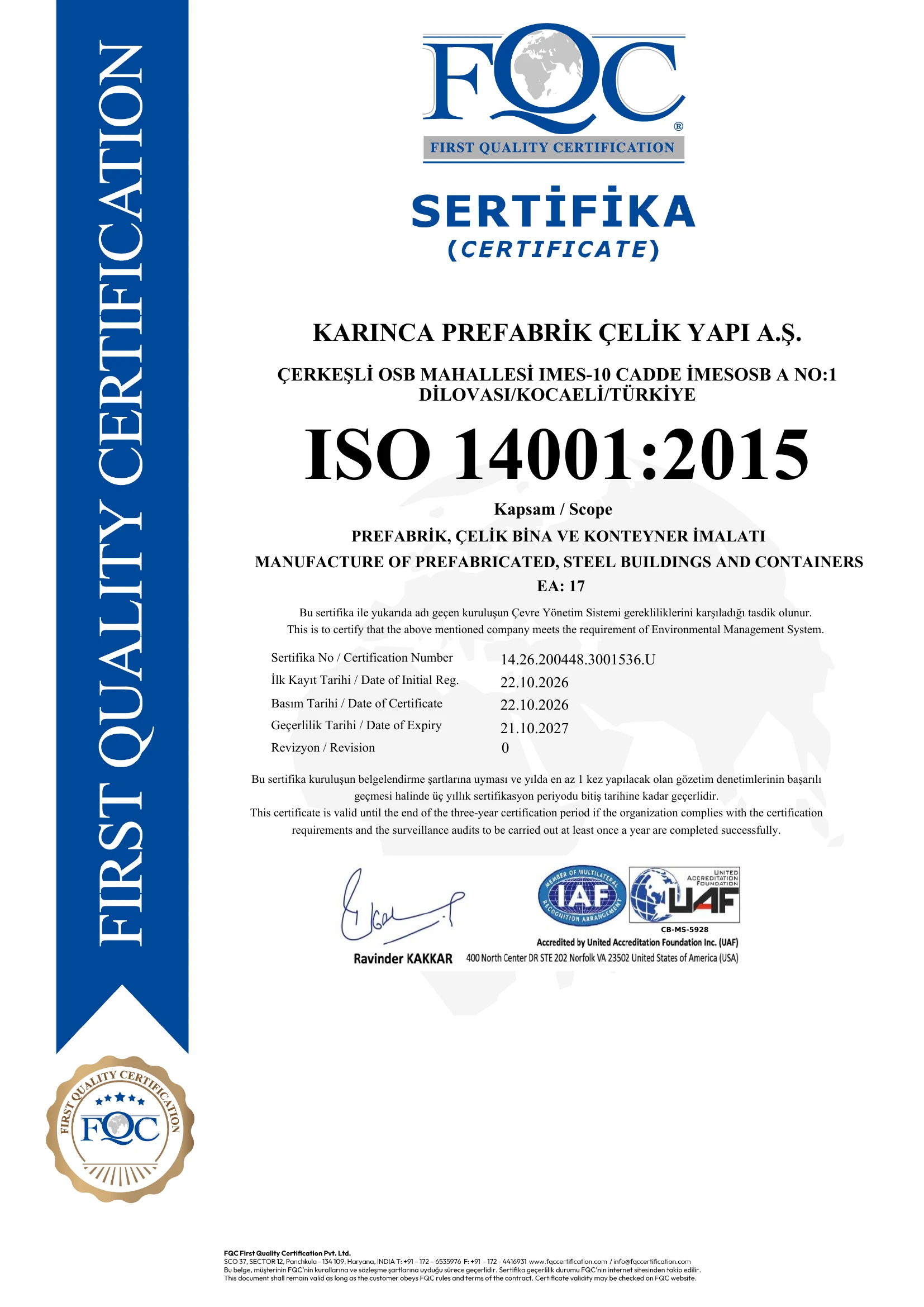 ISO 14001