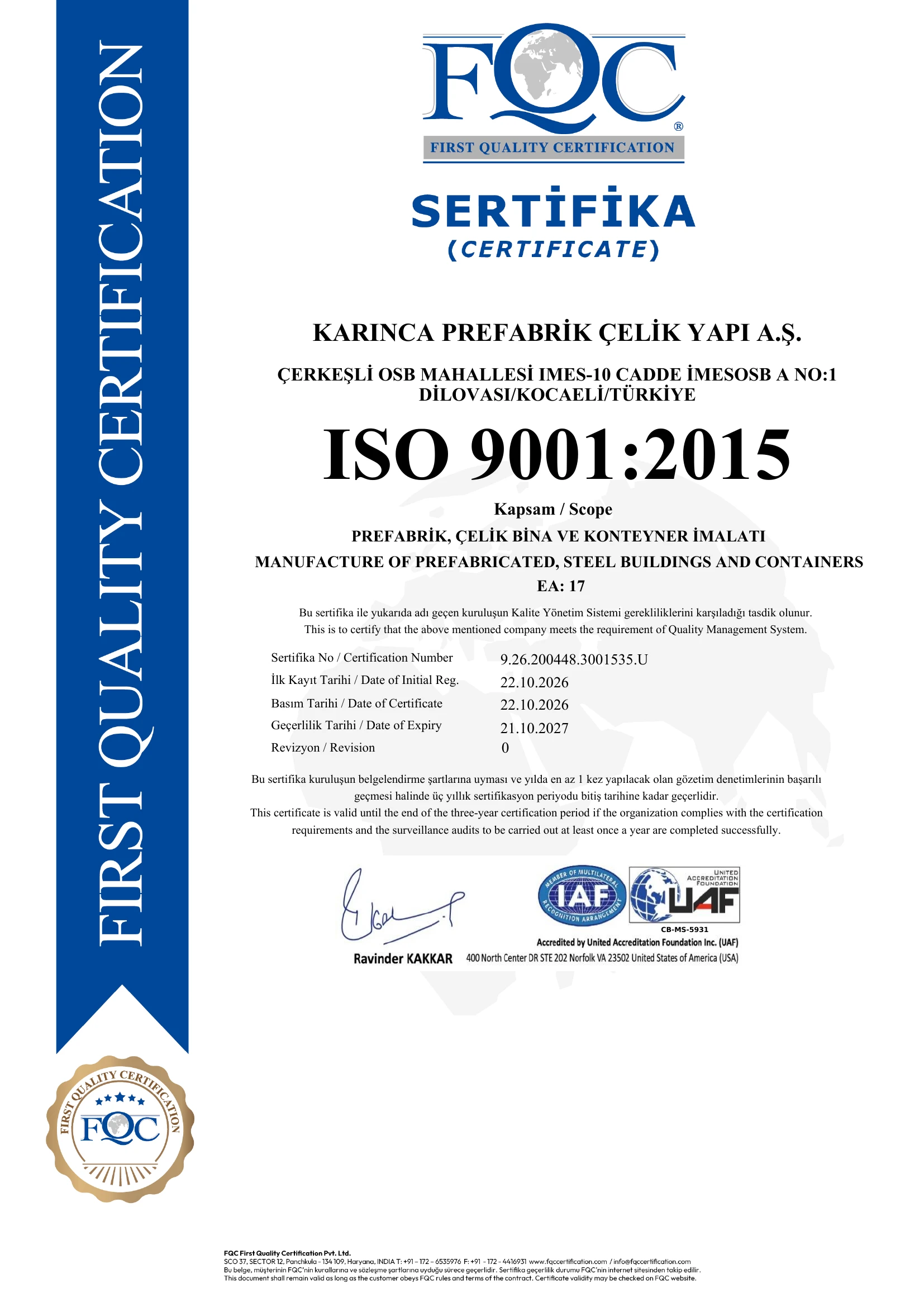 ISO 9001