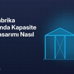 Genişletilebilir çelik fabrika binası ve eklenecek aks: kapasite artışı tasarımı